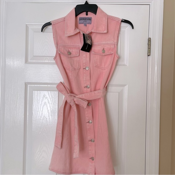 signature 8 denim dress Erica Tanov - Signature Rye Dress In Denim